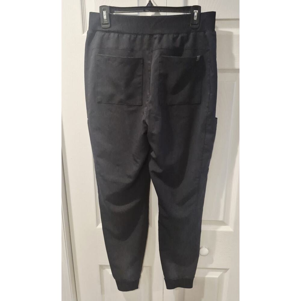 Fabletics Pants Mens M Black Feel Good Performance Joggers Zip Pocket - Picture 2 of 7
